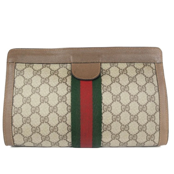 Gucci Ophidia GG Monogram Clutch Crossbody Bag - Picture 4 of 14